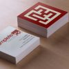 Cartes de Visite Carrées