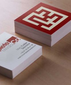 Cartes de Visite Carrées