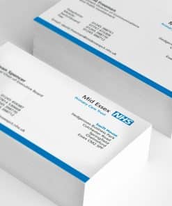 Cartes de visite Standard Laminées