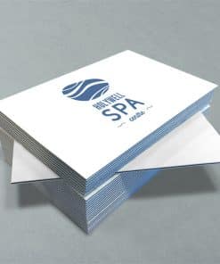 Cartes de Visite Cartes Triplex